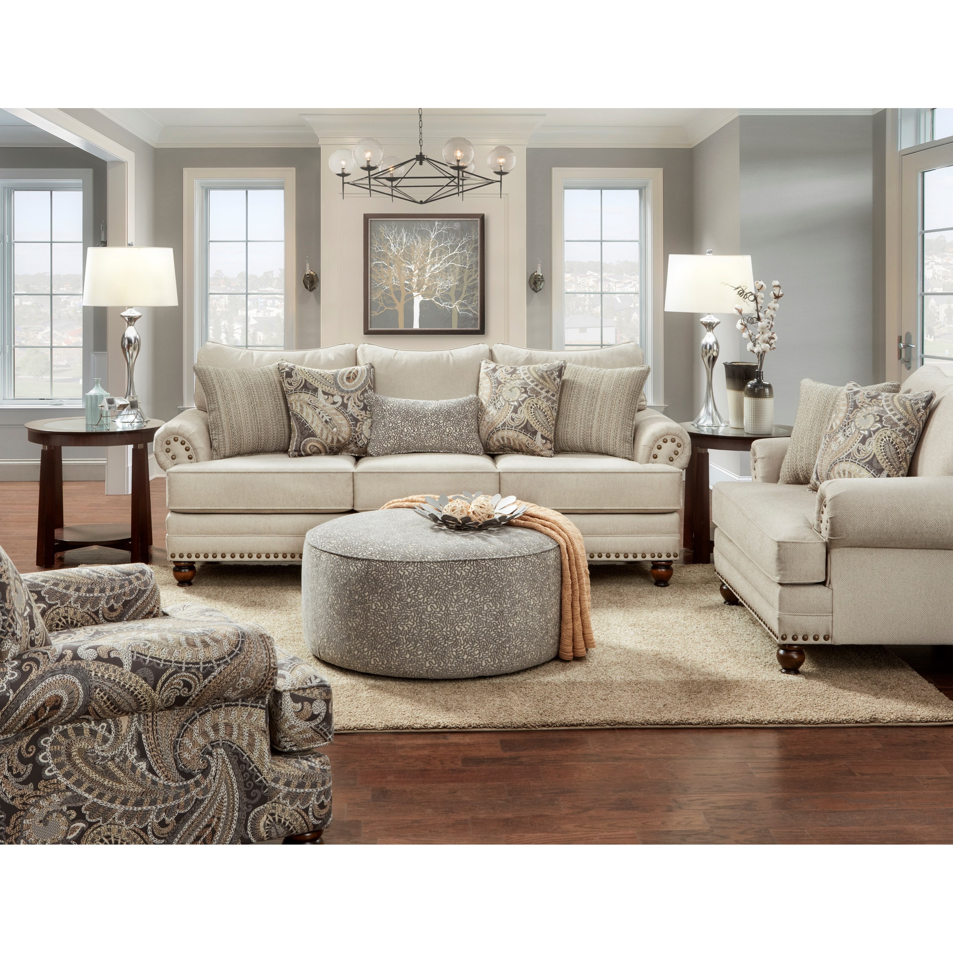 Fusion Furniture 2820 Stationary Living Room Group Standard Furniture